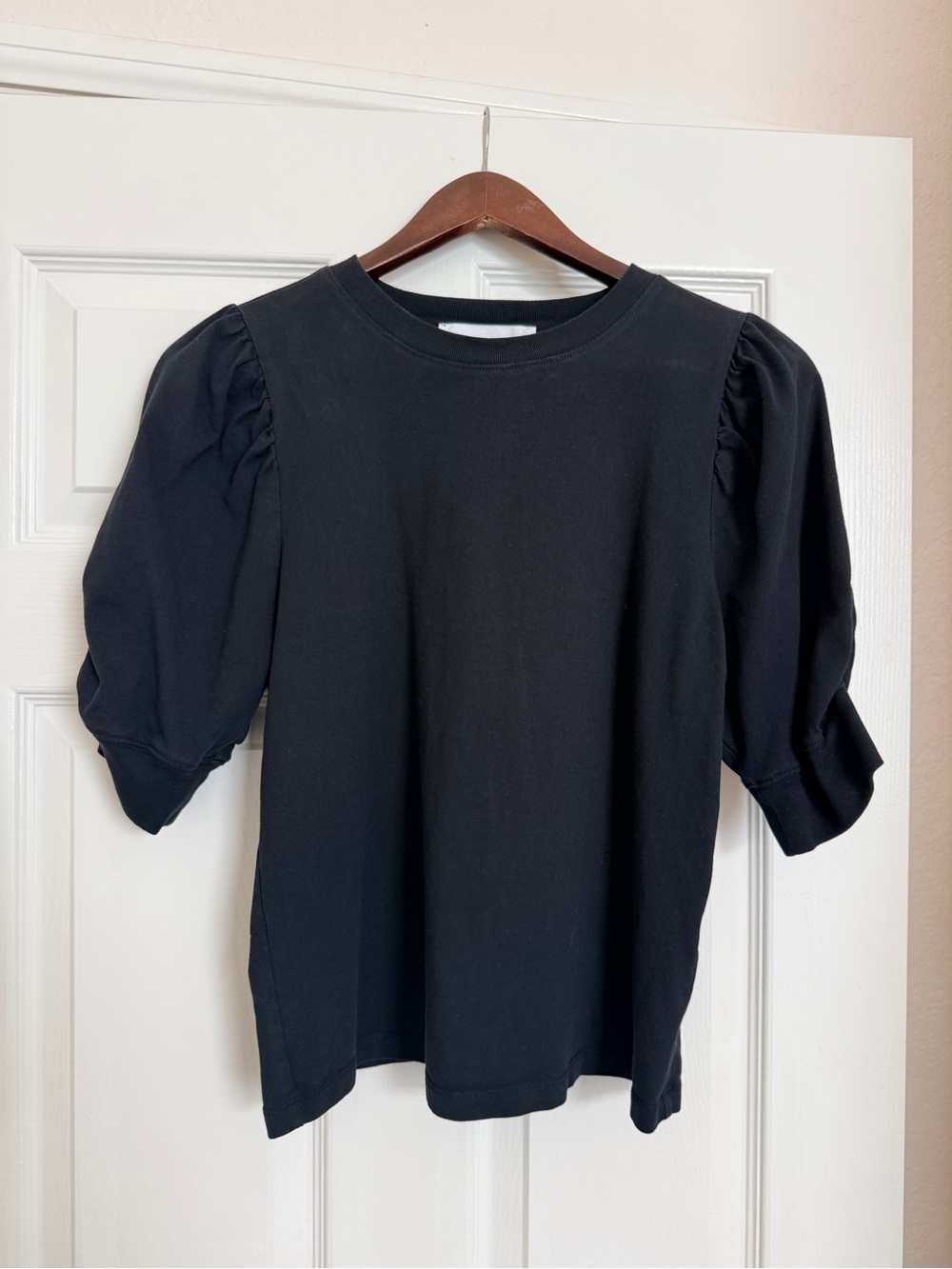 FRAME Black Frankie Top